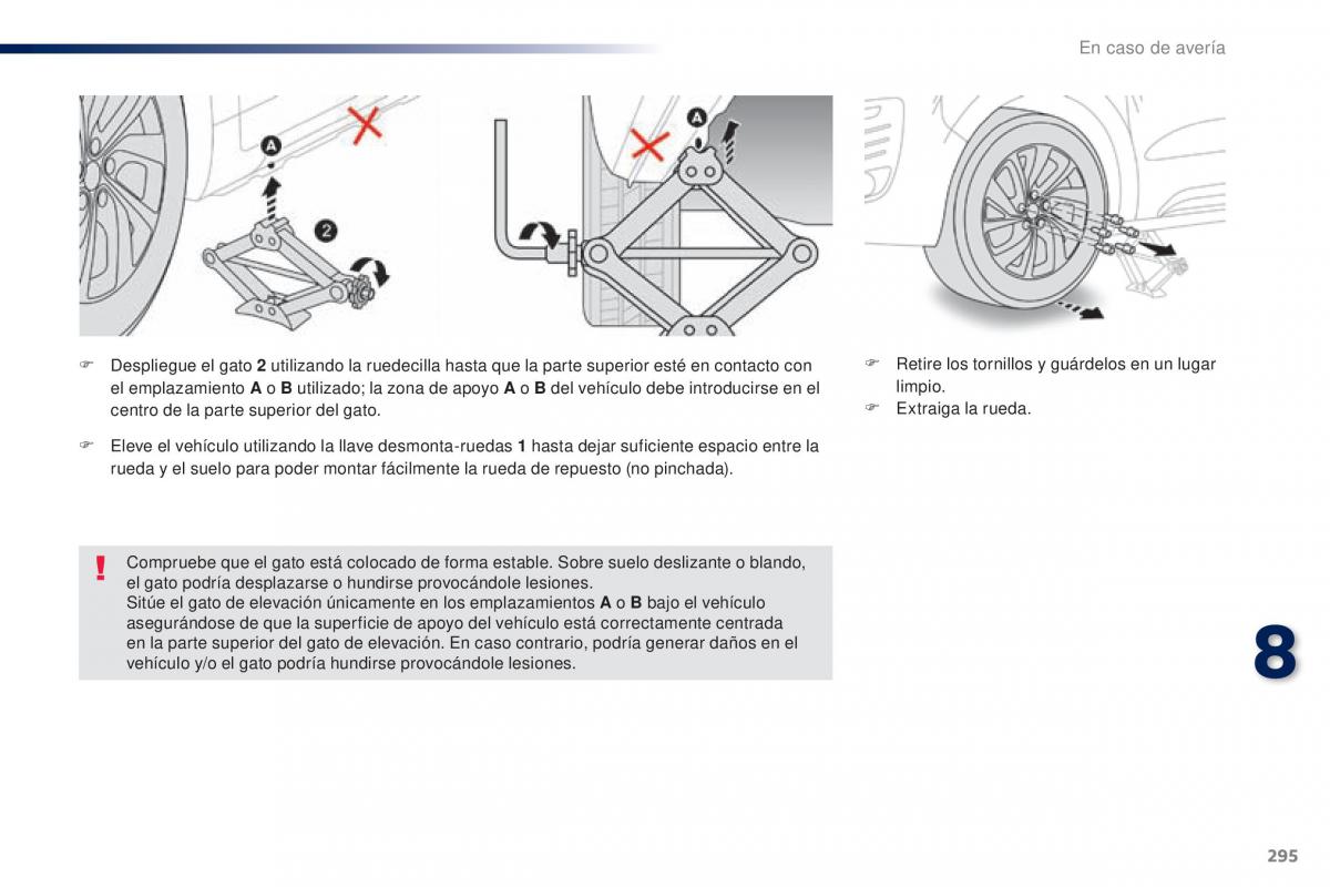 Peugeot Traveller manual del propietario / page 297