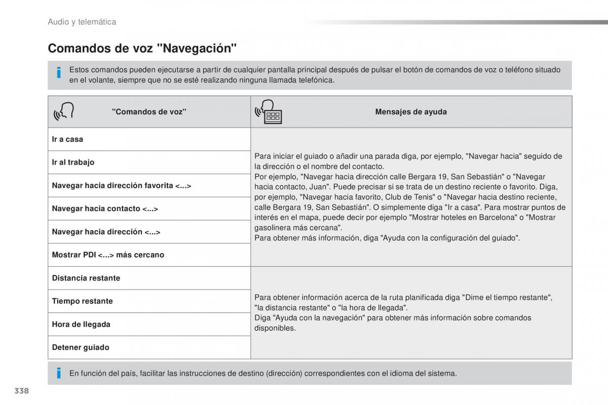 Peugeot Traveller manual del propietario / page 340