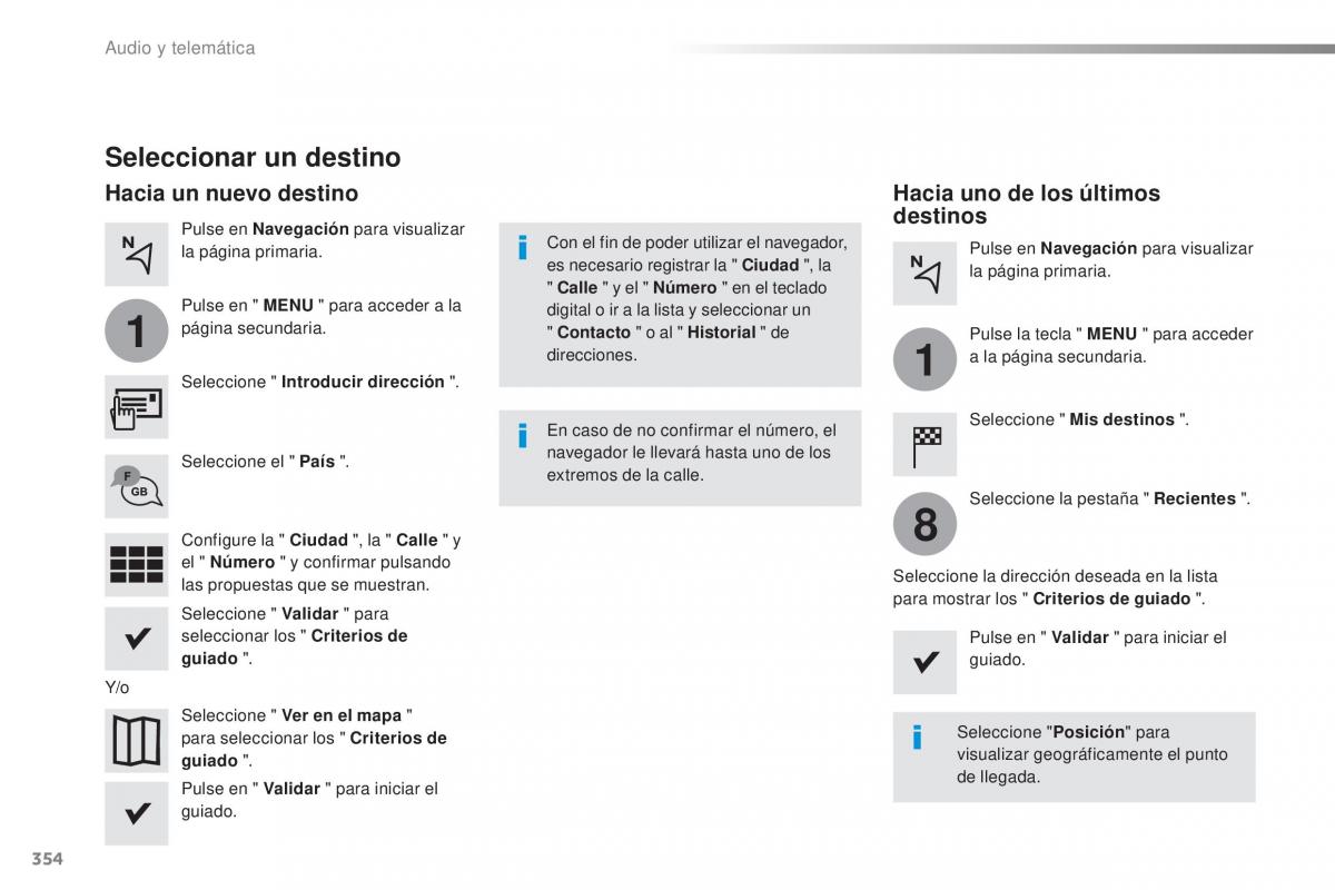 Peugeot Traveller manual del propietario / page 356