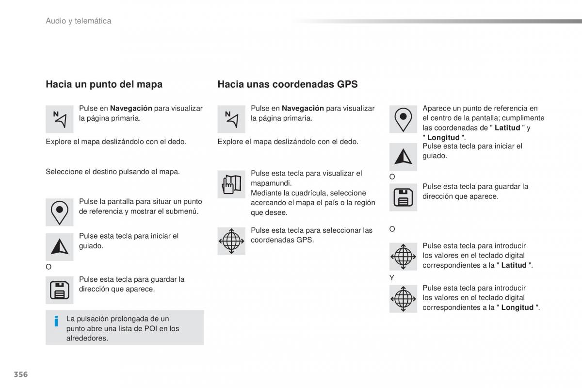 Peugeot Traveller manual del propietario / page 358