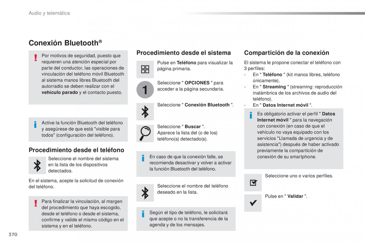 Peugeot Traveller manual del propietario / page 372