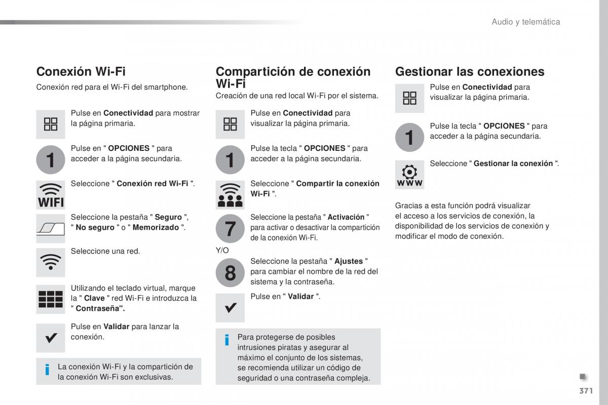 Peugeot Traveller manual del propietario / page 373