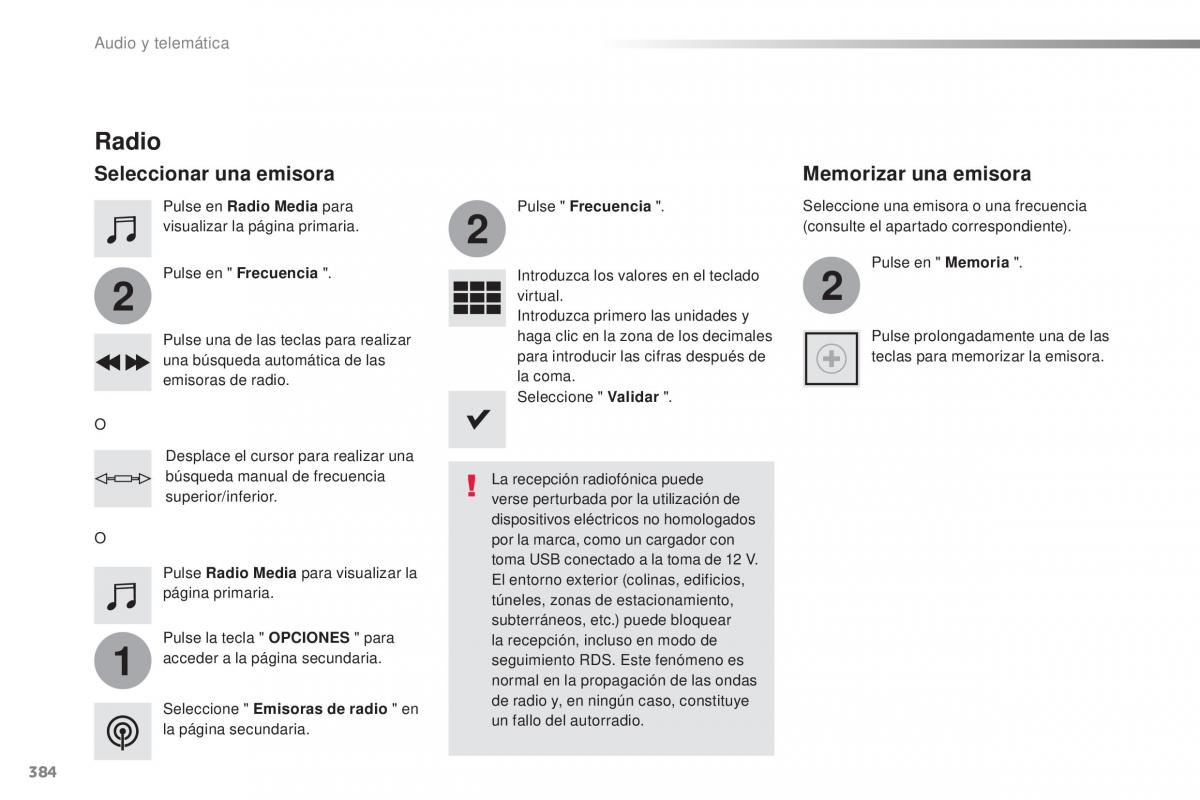 Peugeot Traveller manual del propietario / page 386