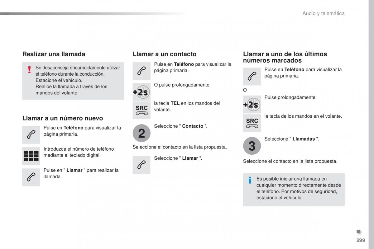 Peugeot Traveller manual del propietario / page 401