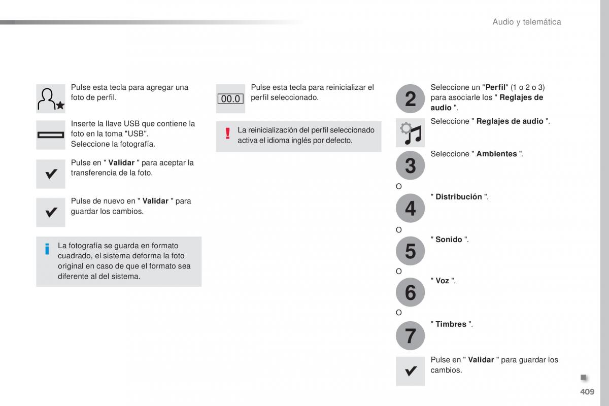 Peugeot Traveller manual del propietario / page 411