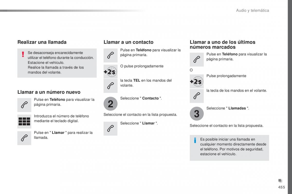 Peugeot Traveller manual del propietario / page 457