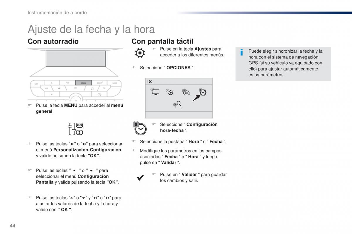 Peugeot Traveller manual del propietario / page 46