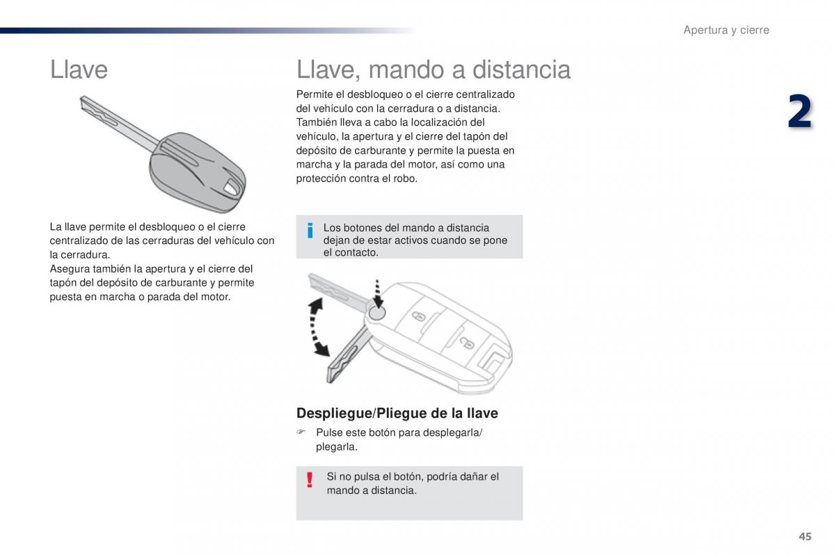 Peugeot Traveller manual del propietario / page 47