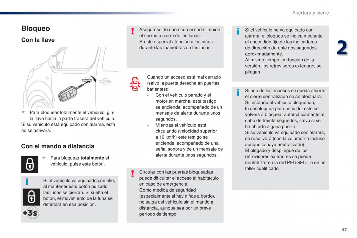 Peugeot Traveller manual del propietario / page 49