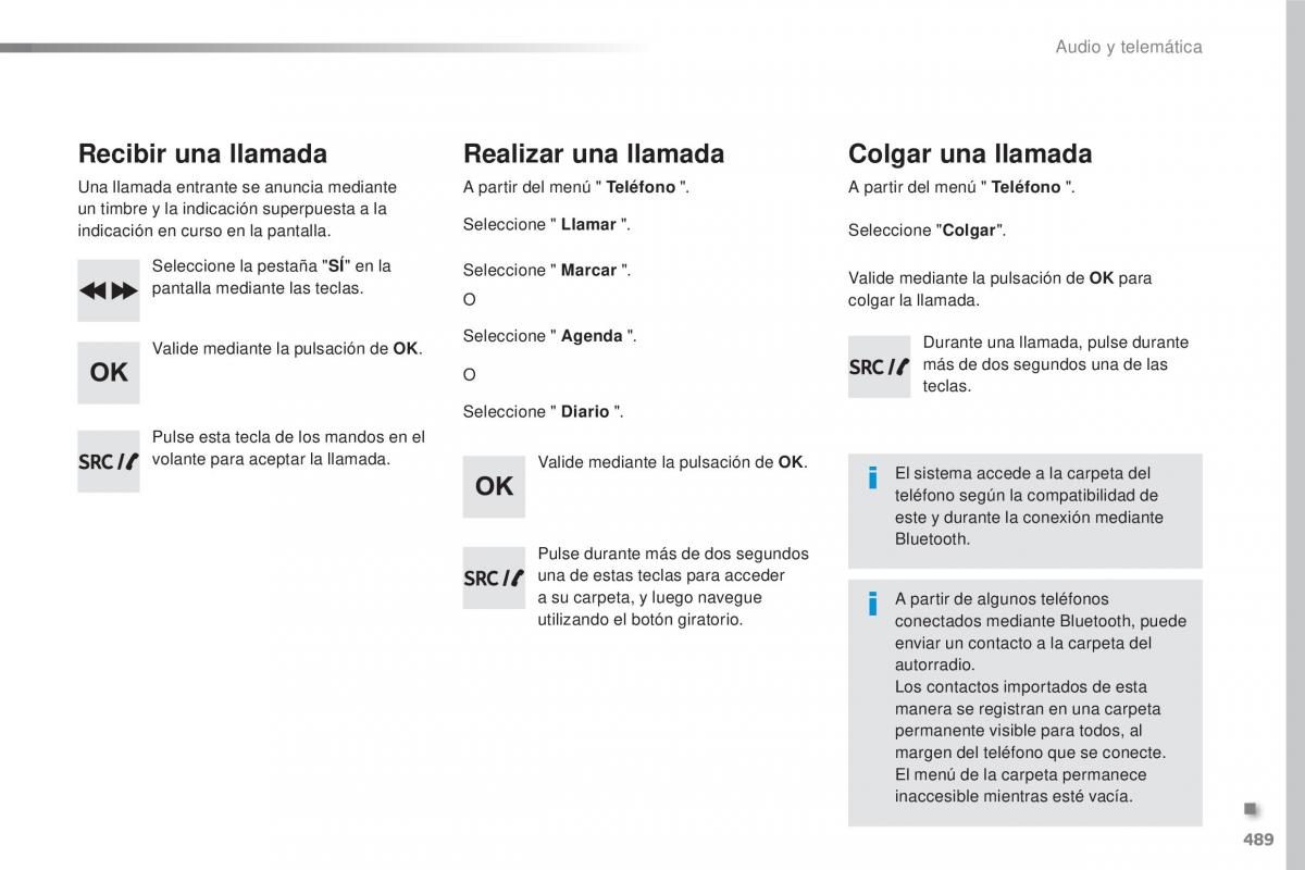 Peugeot Traveller manual del propietario / page 491