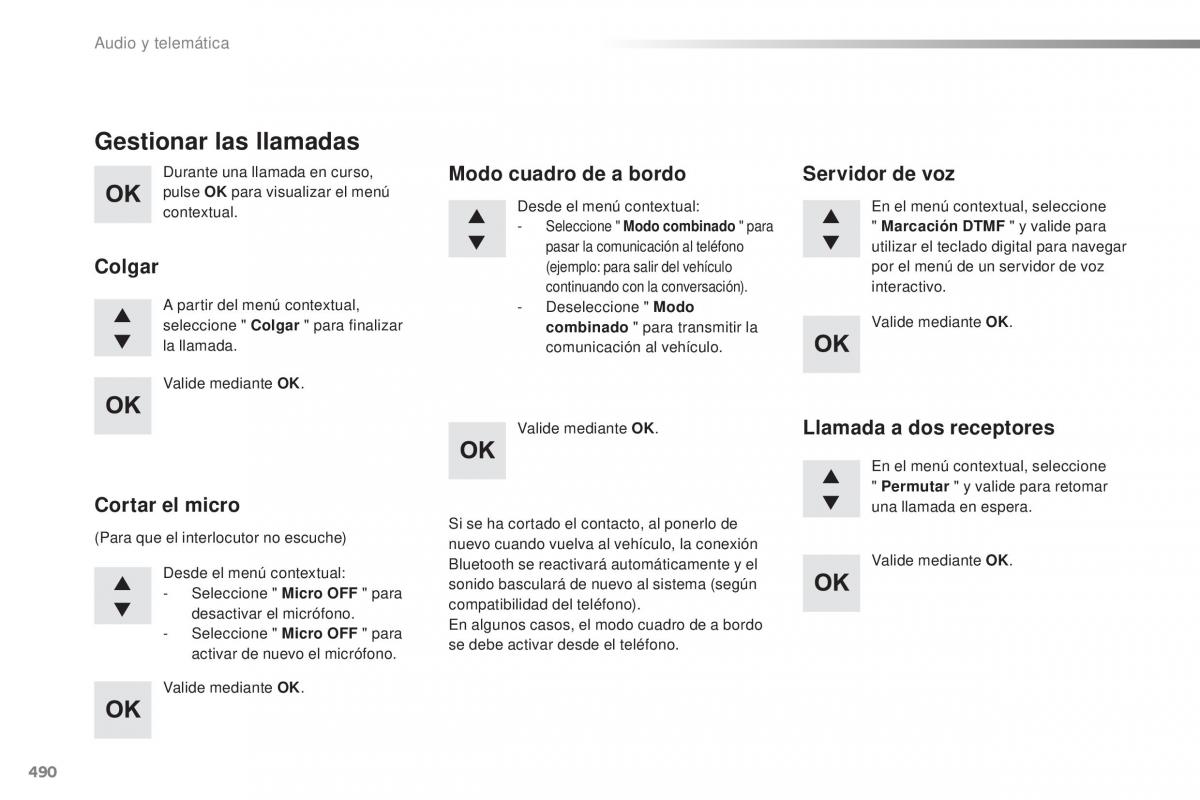 Peugeot Traveller manual del propietario / page 492