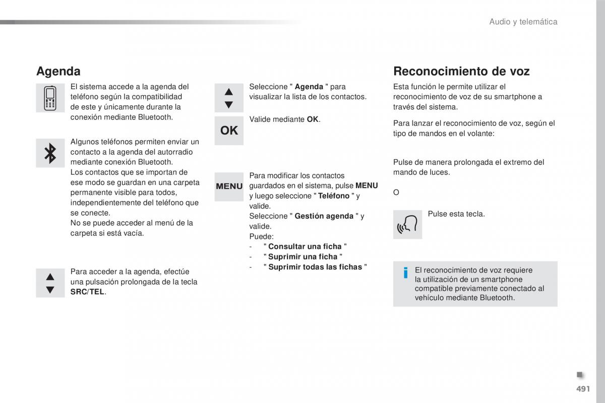 Peugeot Traveller manual del propietario / page 493