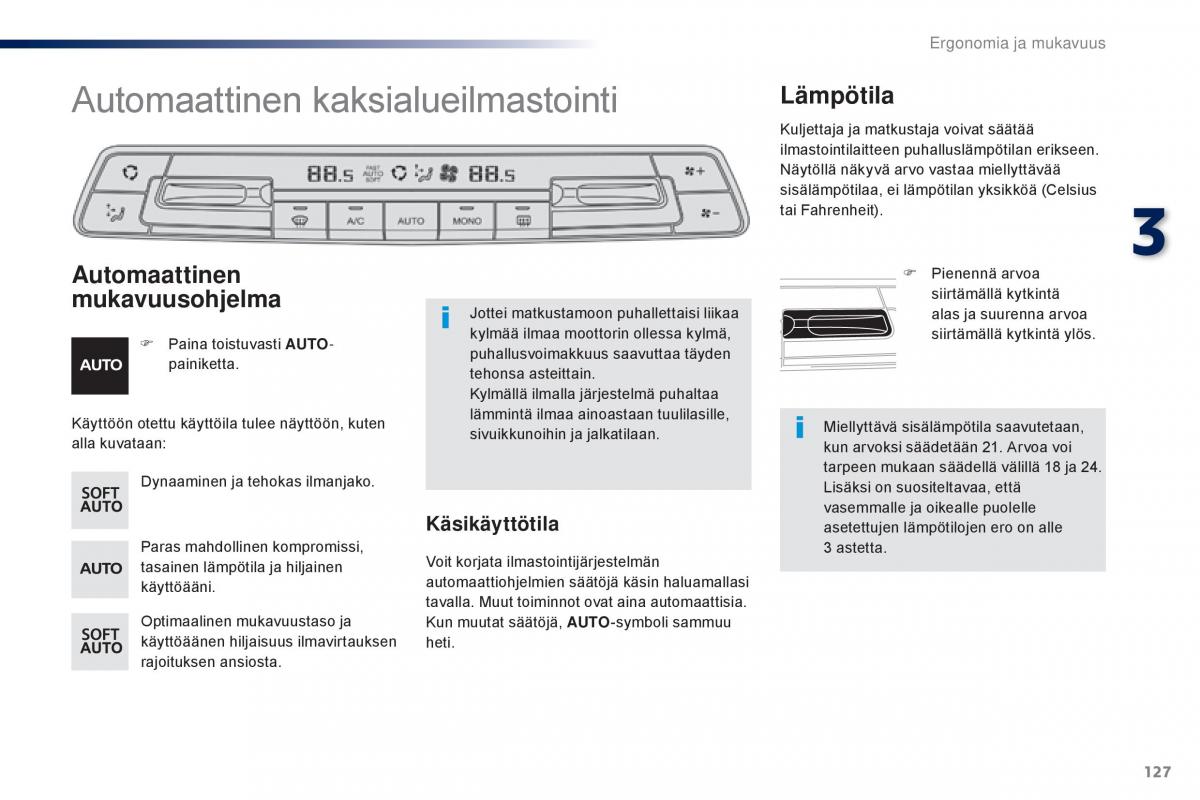 Peugeot Traveller omistajan kasikirja / page 129