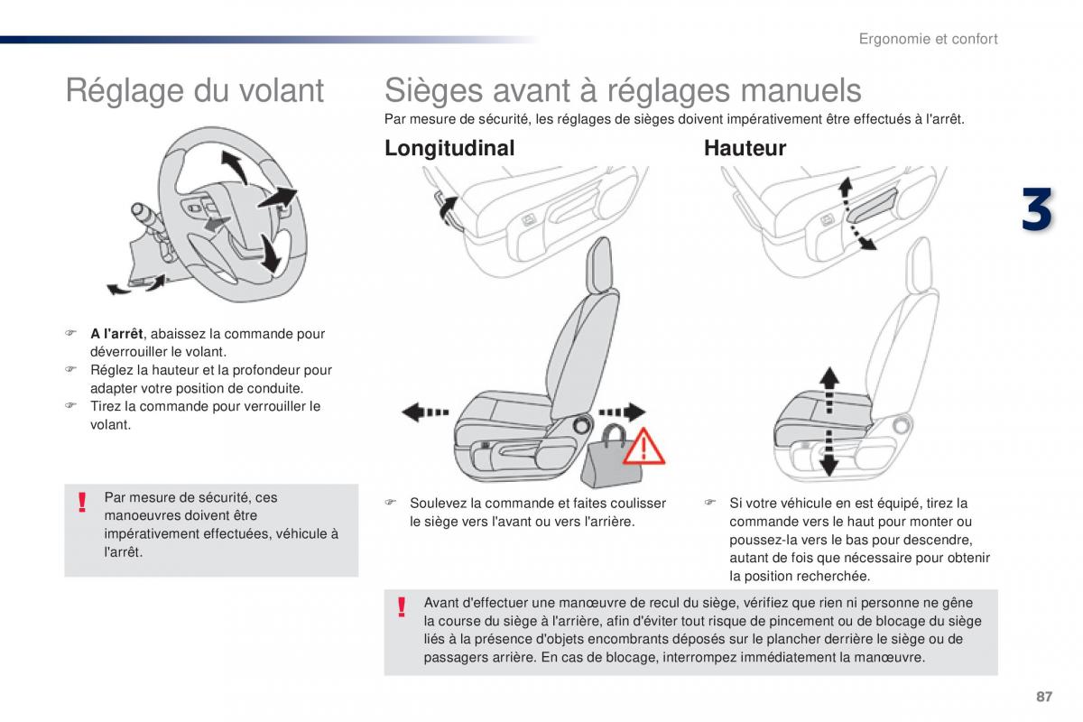 Peugeot Traveller manuel du proprietaire / page 89