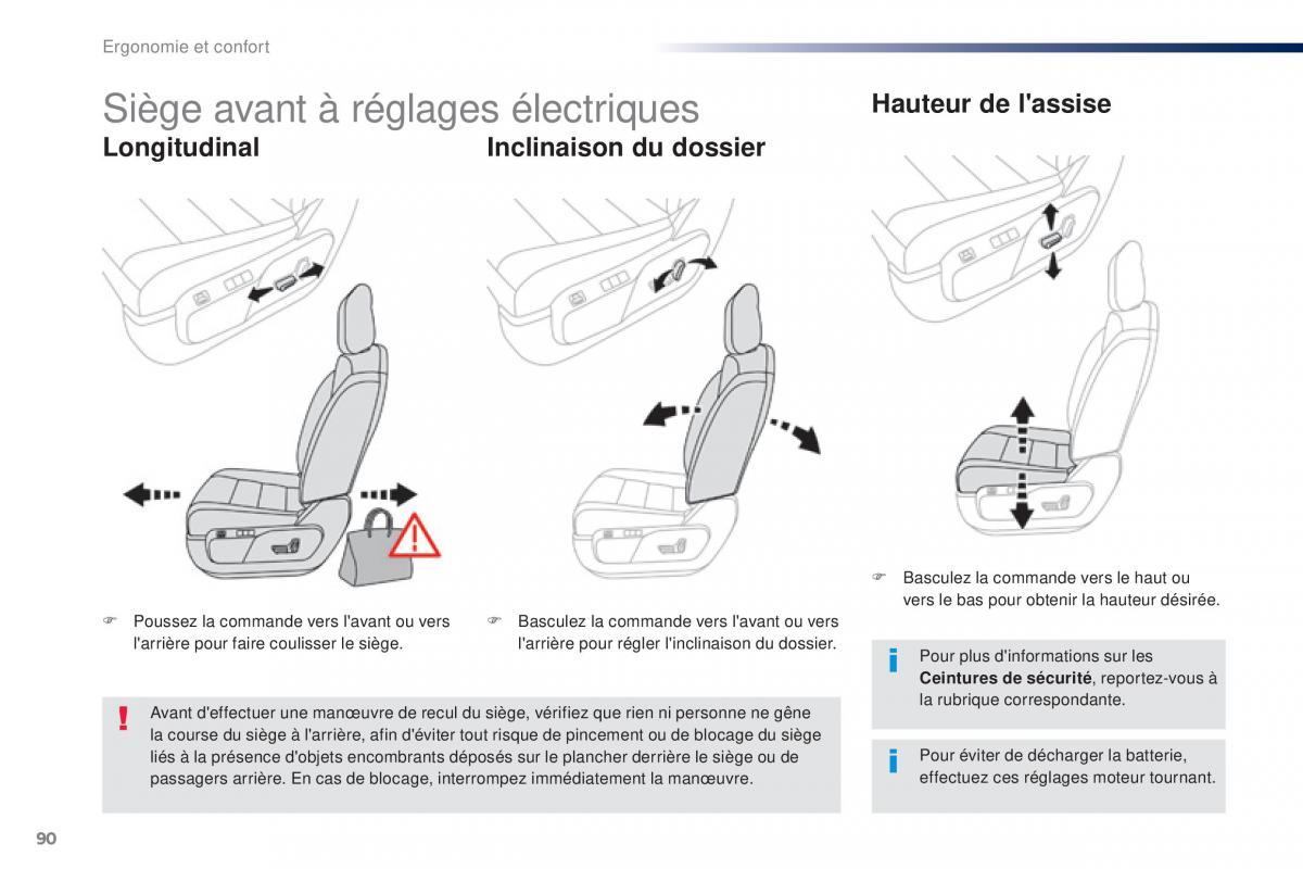 Peugeot Traveller manuel du proprietaire / page 92