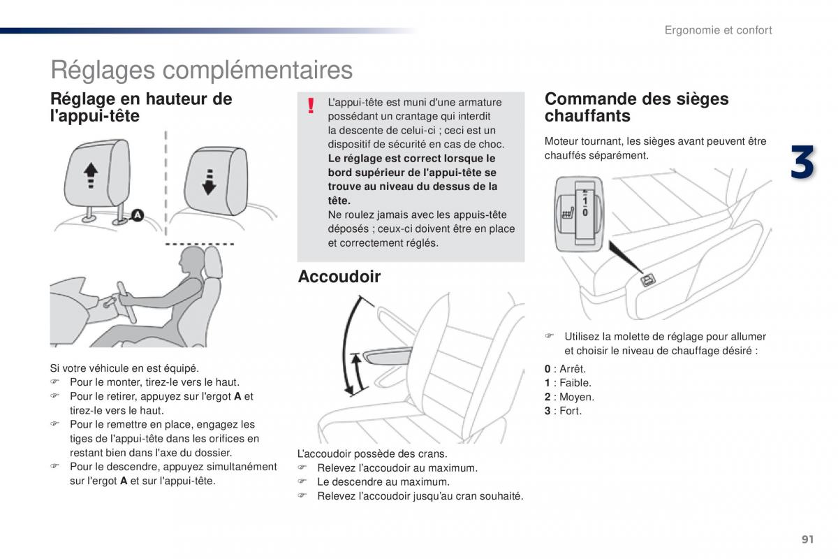 Peugeot Traveller manuel du proprietaire / page 93