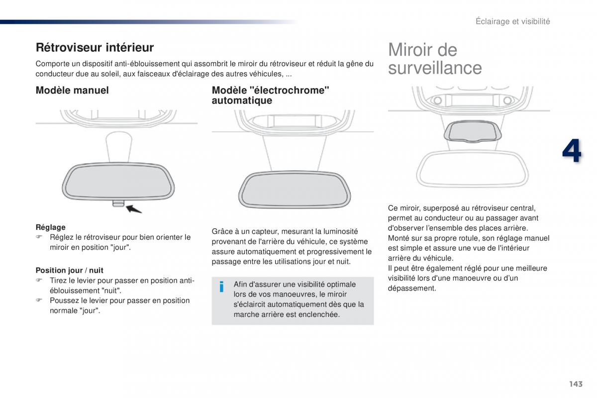 Peugeot Traveller manuel du proprietaire / page 145