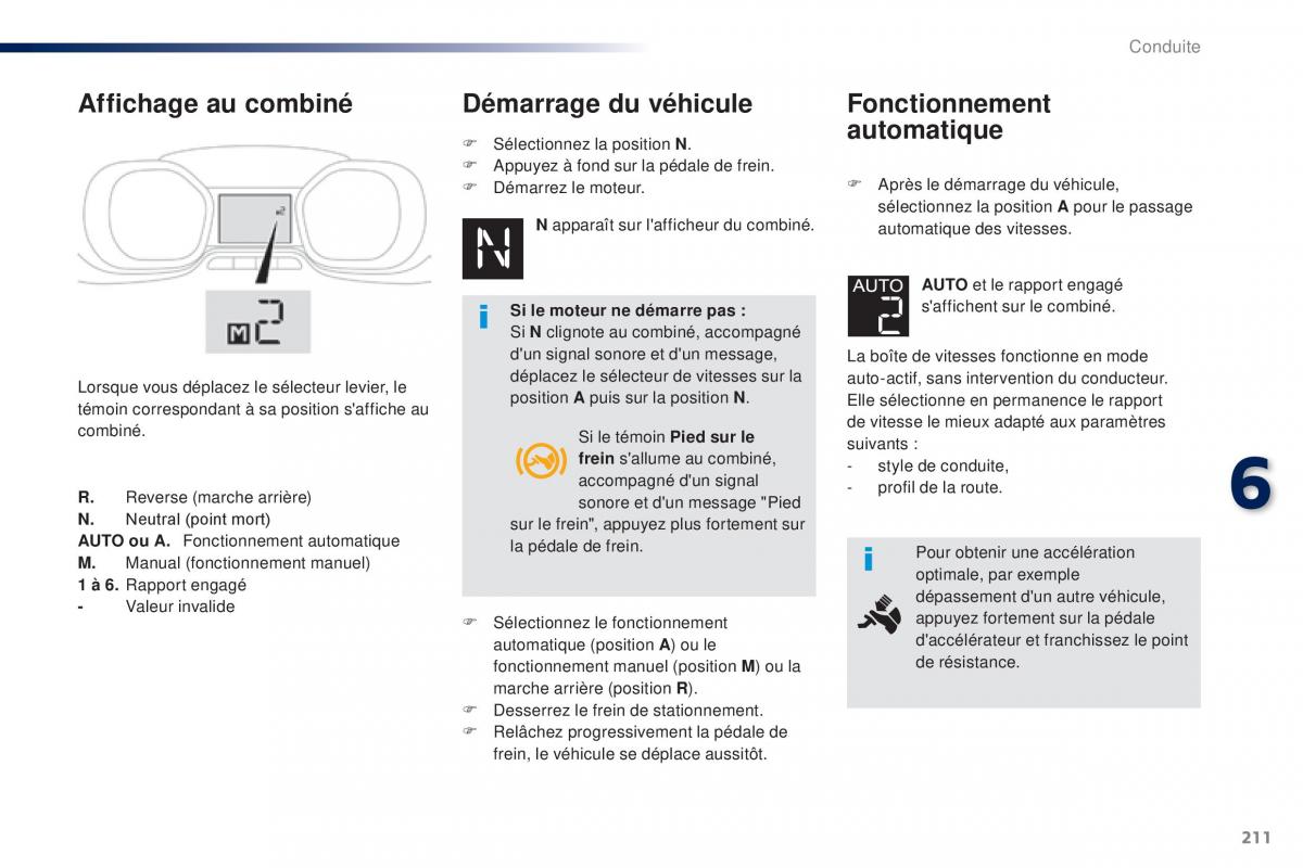 Peugeot Traveller manuel du proprietaire / page 213