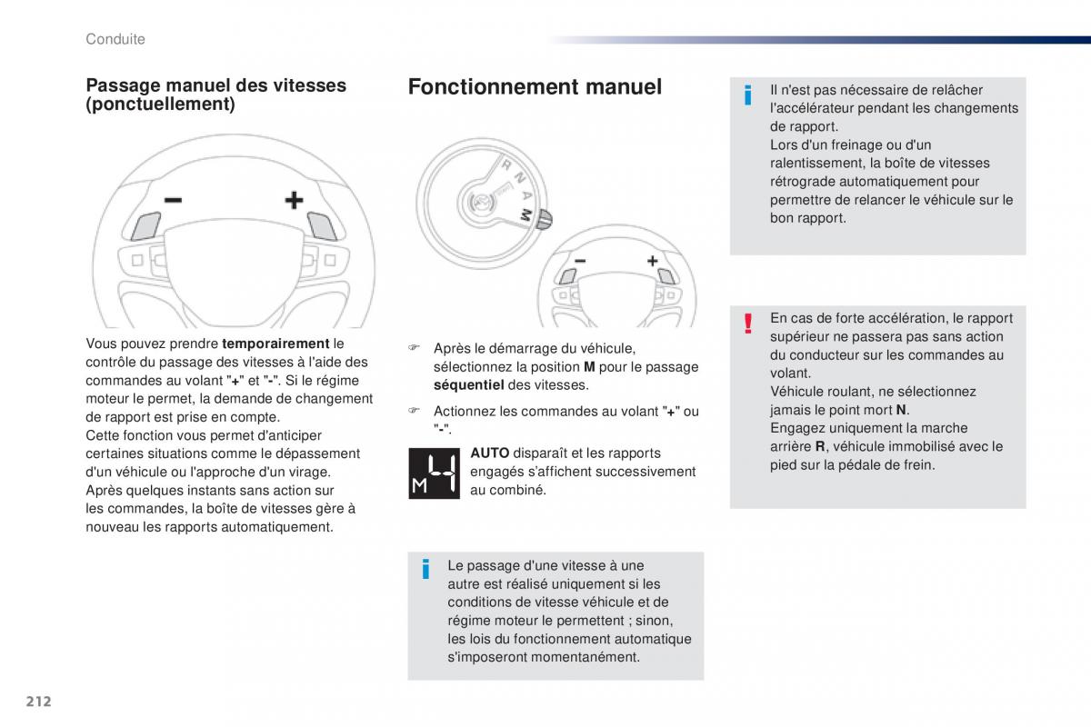 Peugeot Traveller manuel du proprietaire / page 214