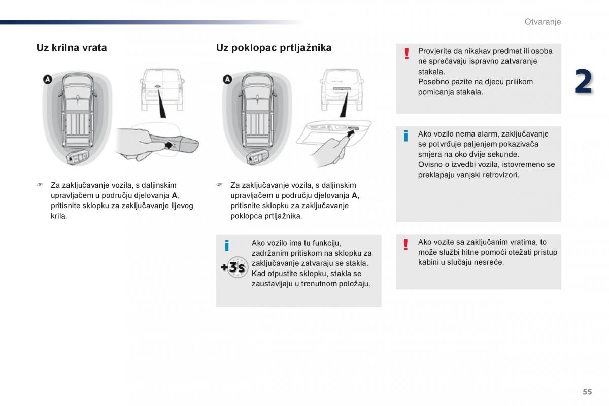 Peugeot Traveller vlasnicko uputstvo / page 59