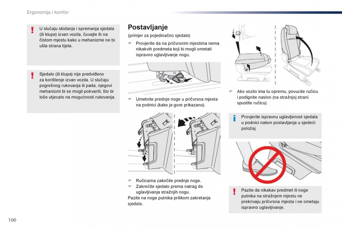 Peugeot Traveller vlasnicko uputstvo / page 102