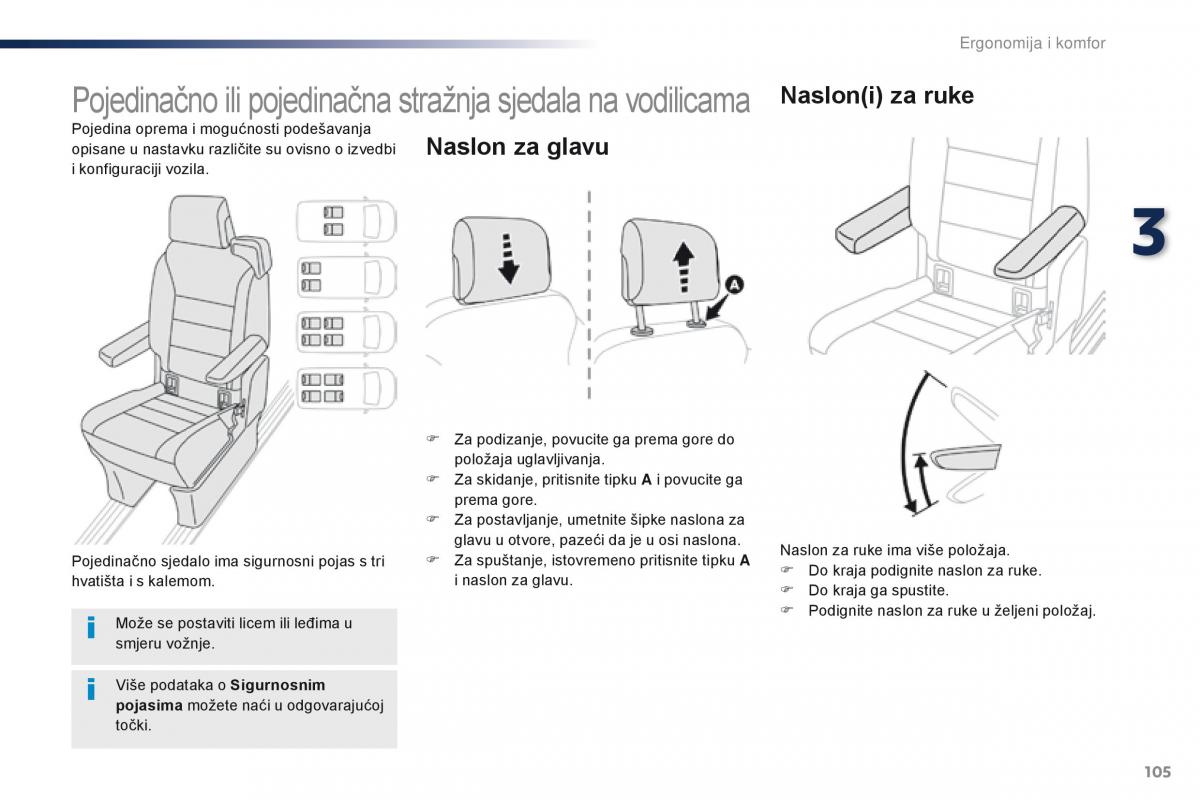 Peugeot Traveller vlasnicko uputstvo / page 107