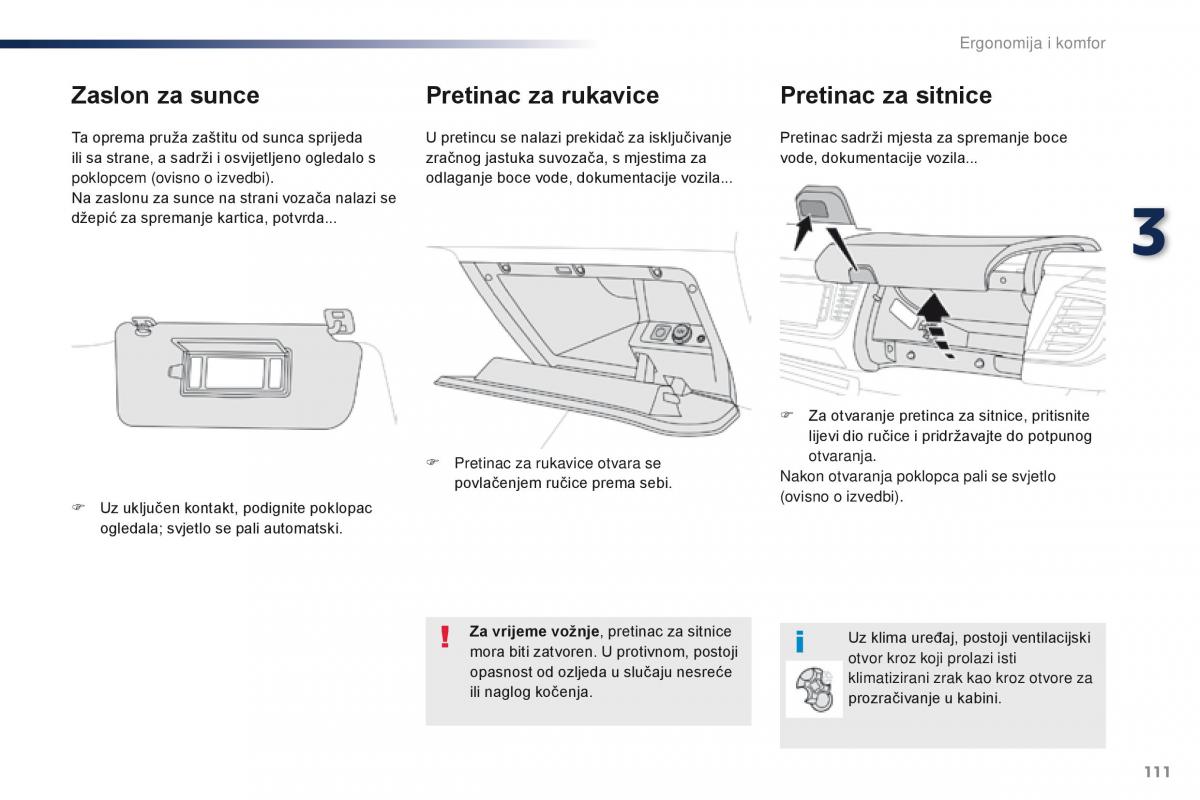 Peugeot Traveller vlasnicko uputstvo / page 113