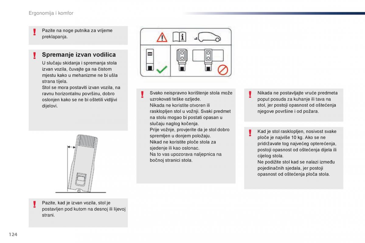 Peugeot Traveller vlasnicko uputstvo / page 126