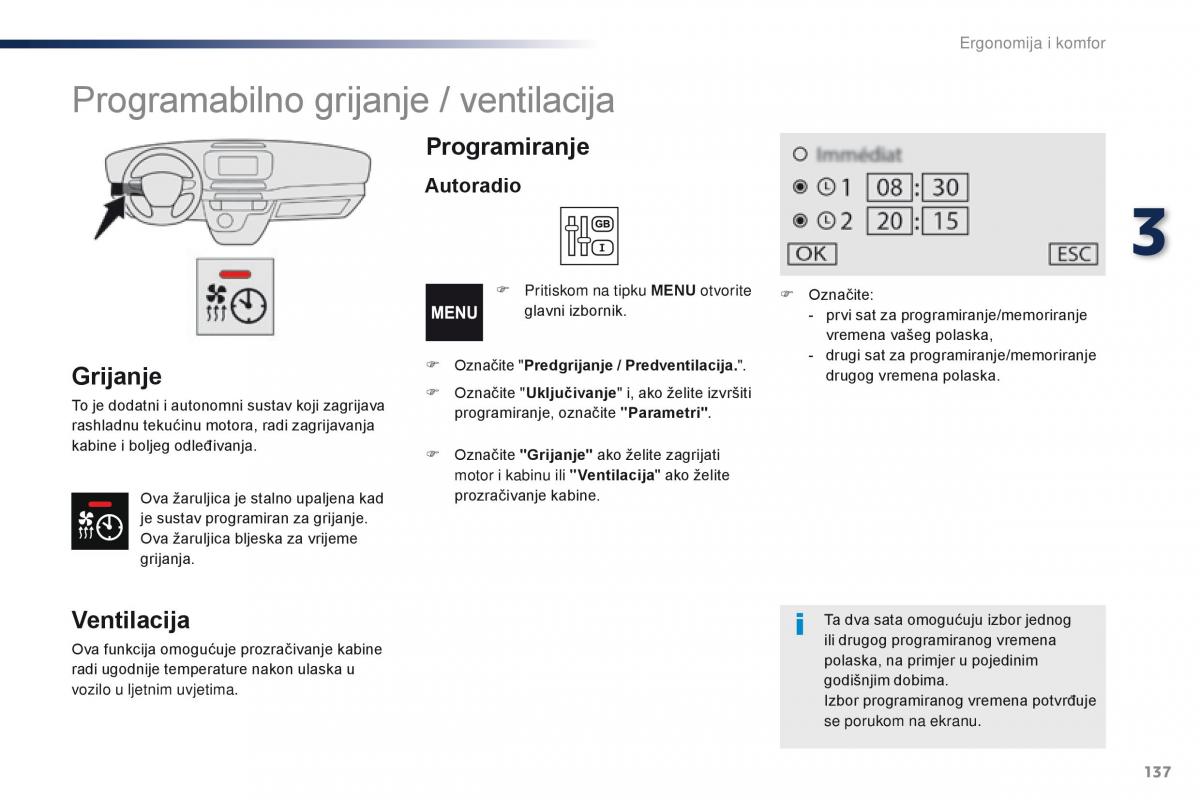 Peugeot Traveller vlasnicko uputstvo / page 139