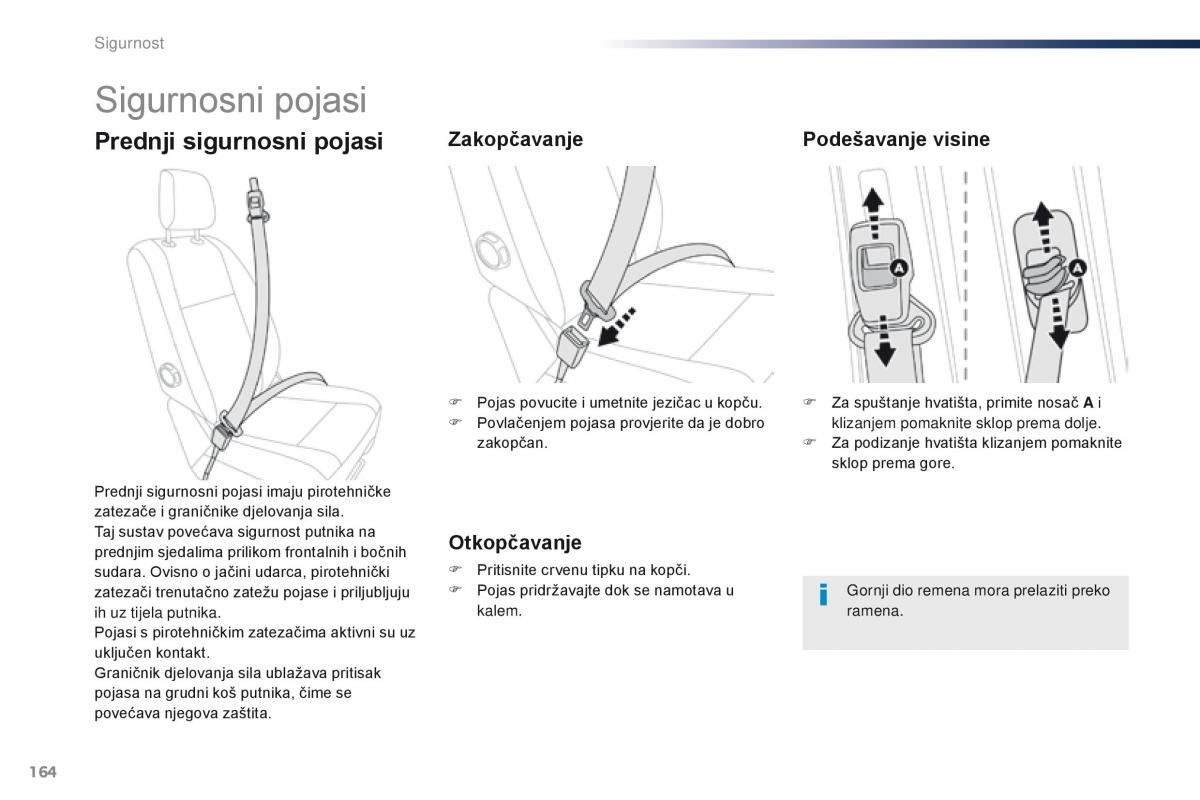 Peugeot Traveller vlasnicko uputstvo / page 166