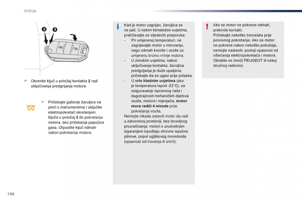 Peugeot Traveller vlasnicko uputstvo / page 198