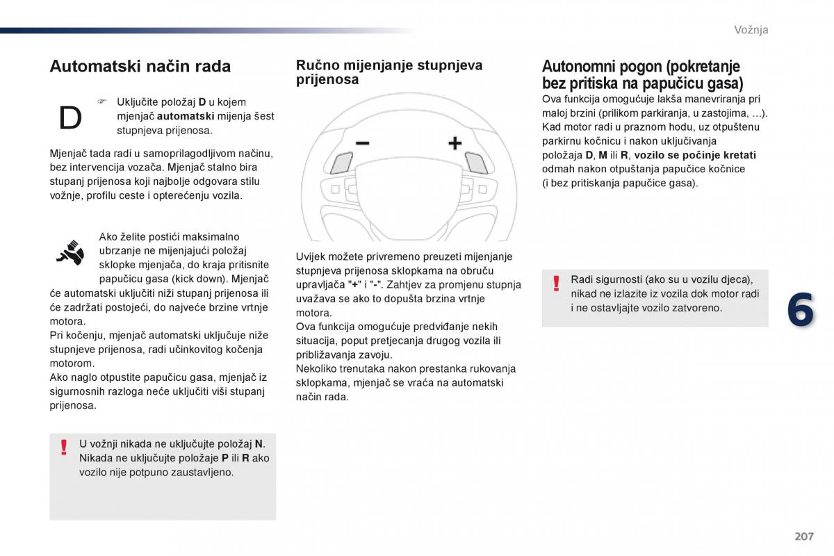 Peugeot Traveller vlasnicko uputstvo / page 209