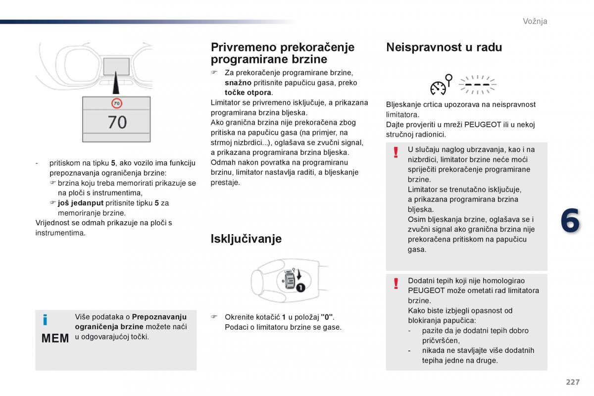 Peugeot Traveller vlasnicko uputstvo / page 229