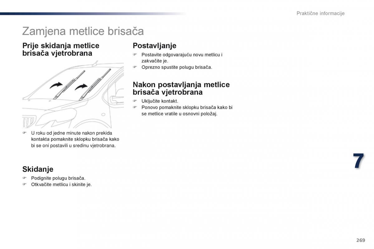 Peugeot Traveller vlasnicko uputstvo / page 271