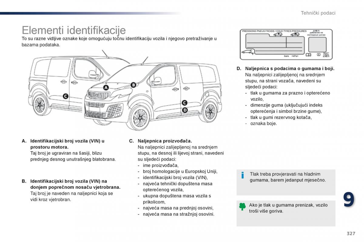 Peugeot Traveller vlasnicko uputstvo / page 329