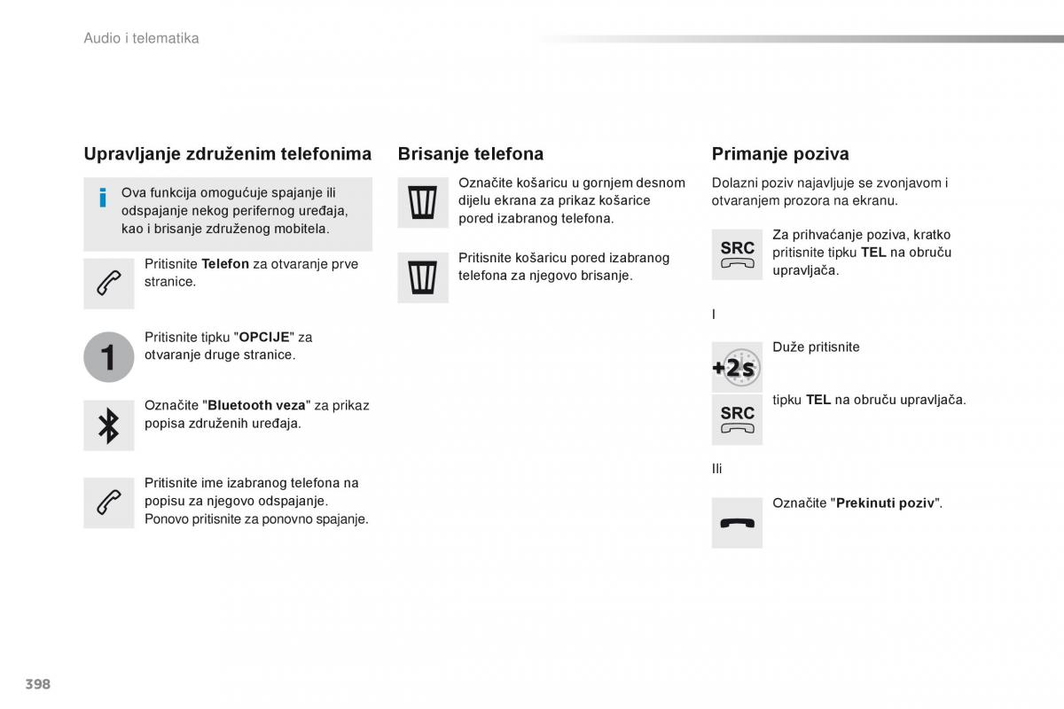 Peugeot Traveller vlasnicko uputstvo / page 400