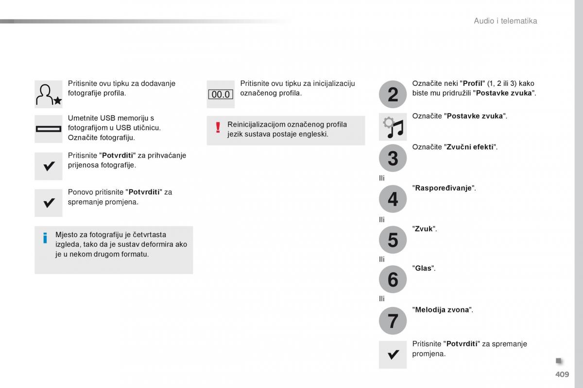 Peugeot Traveller vlasnicko uputstvo / page 411