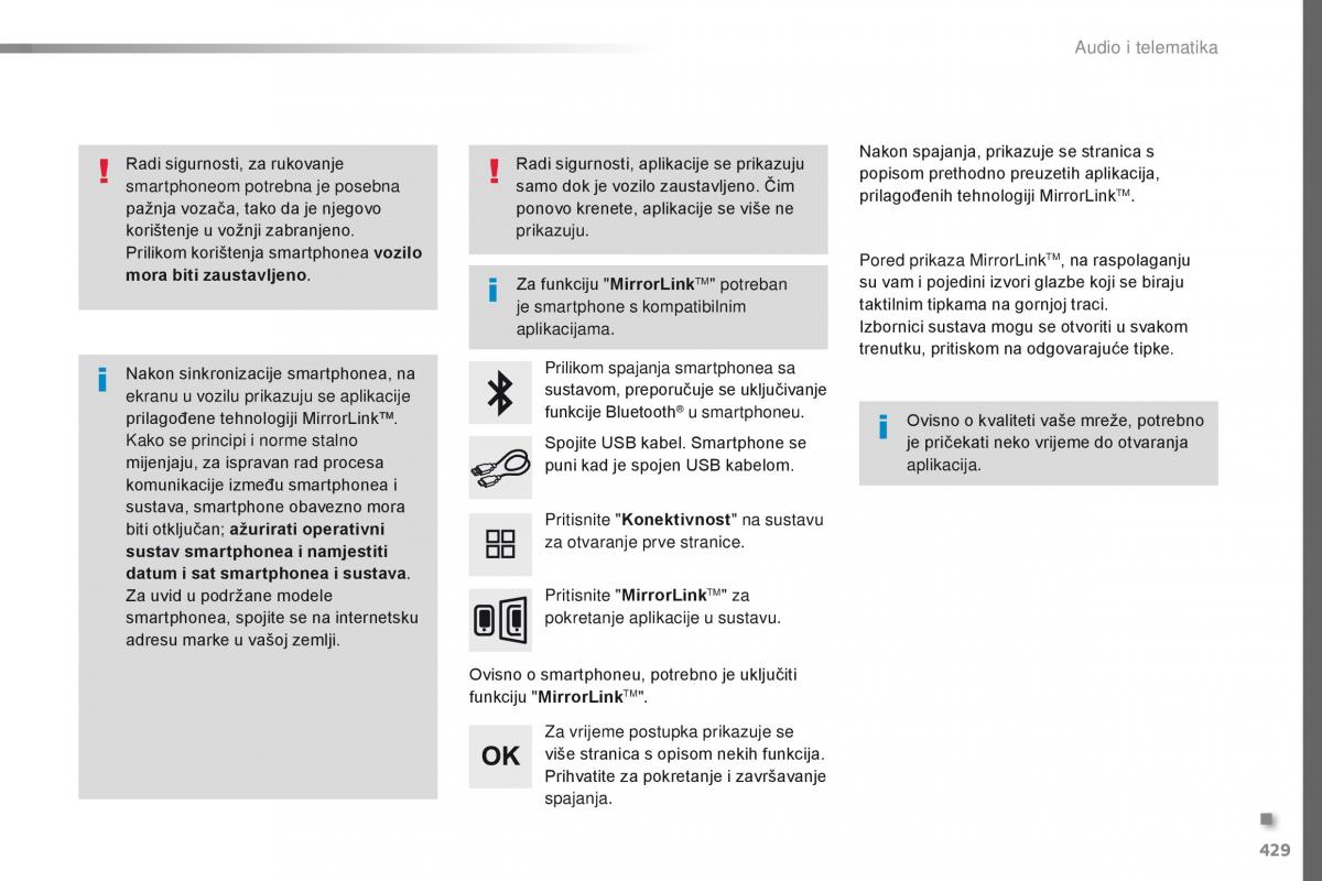 Peugeot Traveller vlasnicko uputstvo / page 431