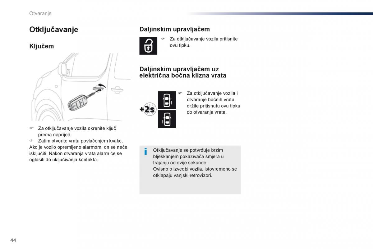 Peugeot Traveller vlasnicko uputstvo / page 48