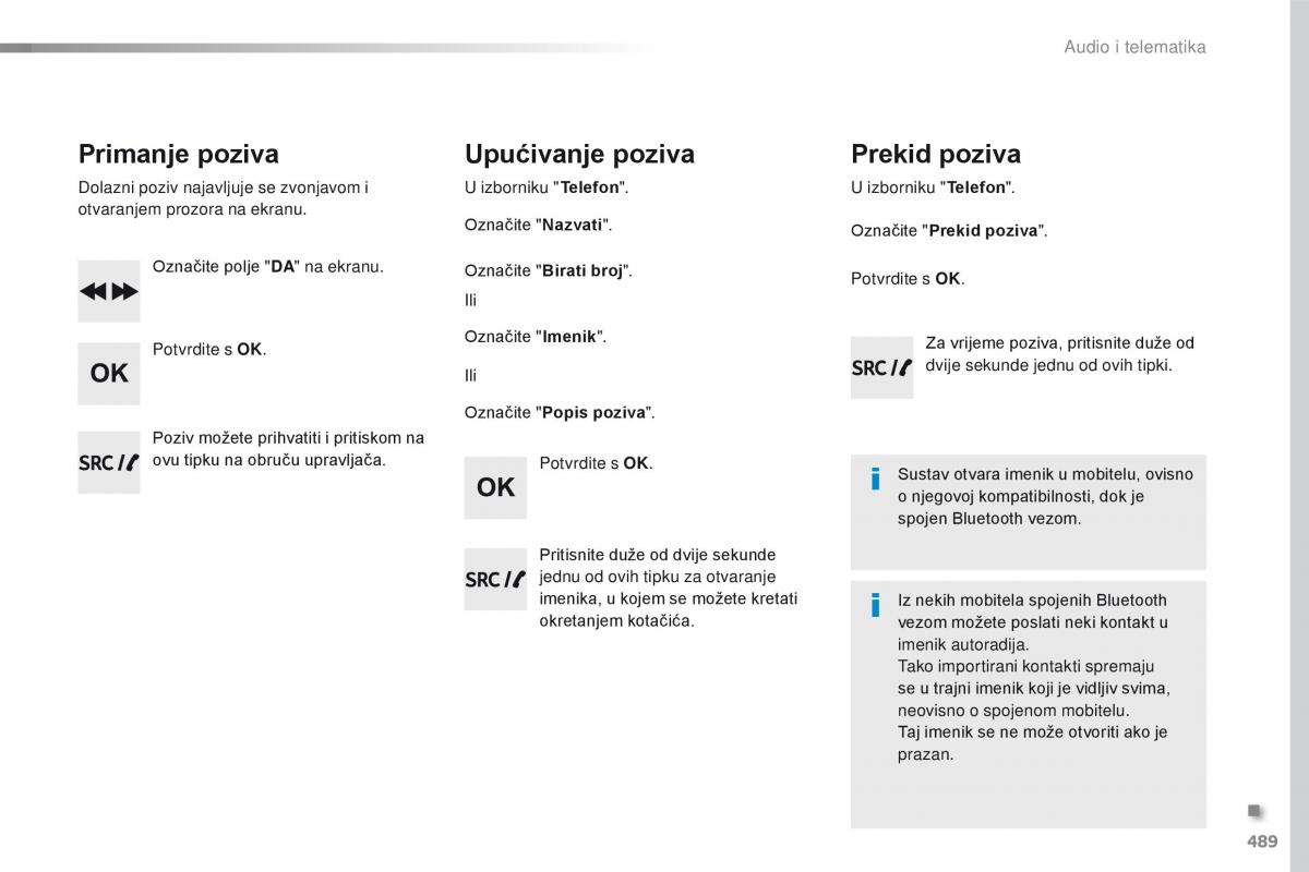 Peugeot Traveller vlasnicko uputstvo / page 491