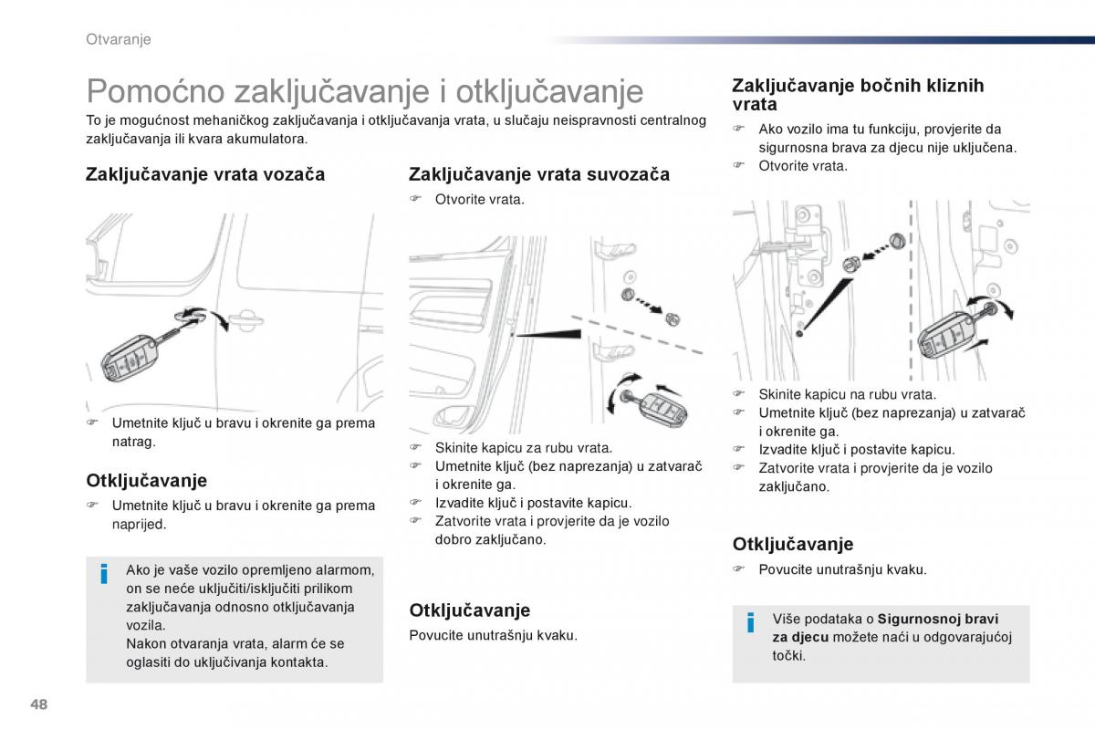 Peugeot Traveller vlasnicko uputstvo / page 52