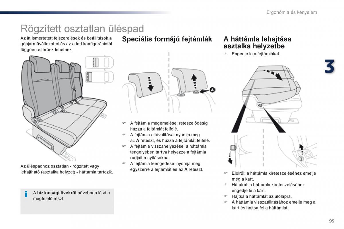 Peugeot Traveller Kezelesi utmutato / page 97