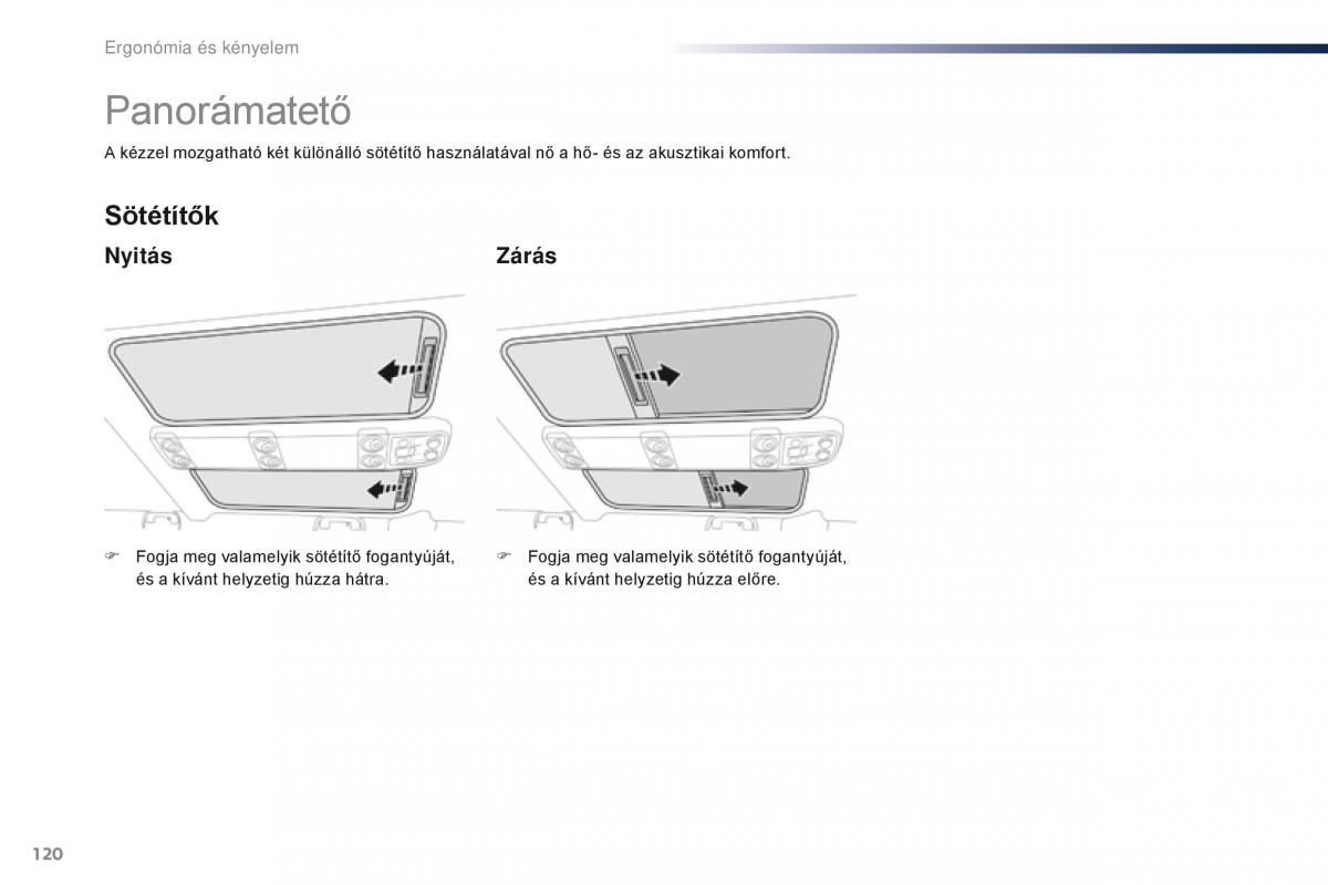 Peugeot Traveller Kezelesi utmutato / page 122