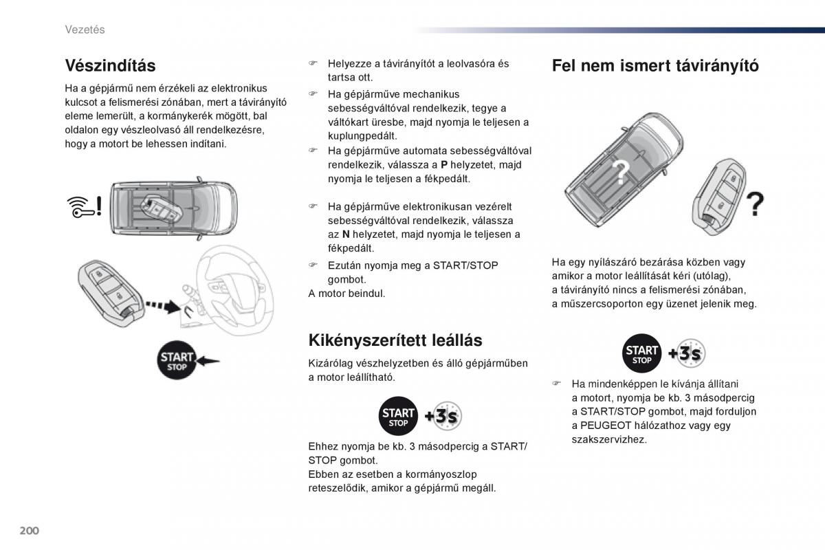 Peugeot Traveller Kezelesi utmutato / page 202