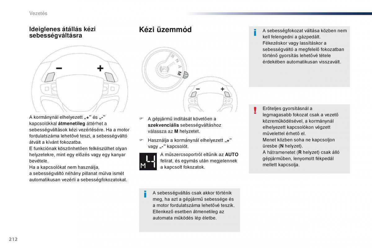 Peugeot Traveller Kezelesi utmutato / page 214