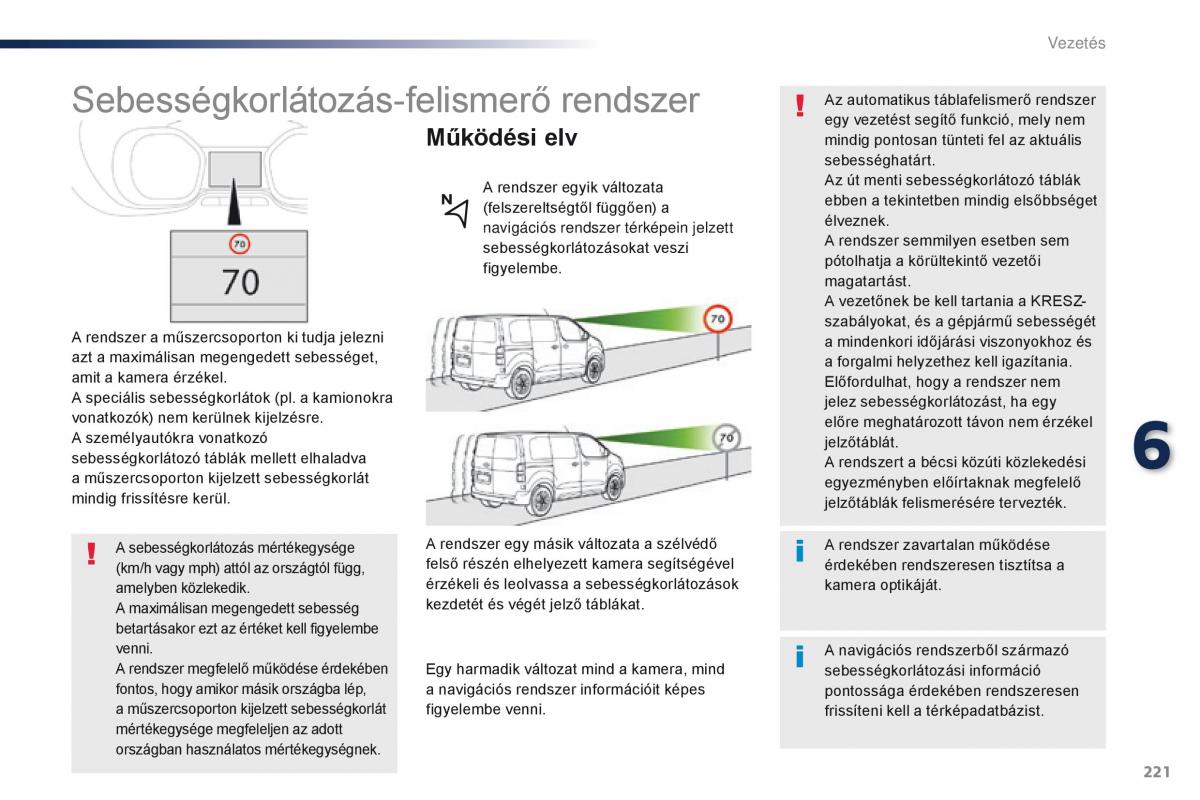 Peugeot Traveller Kezelesi utmutato / page 223