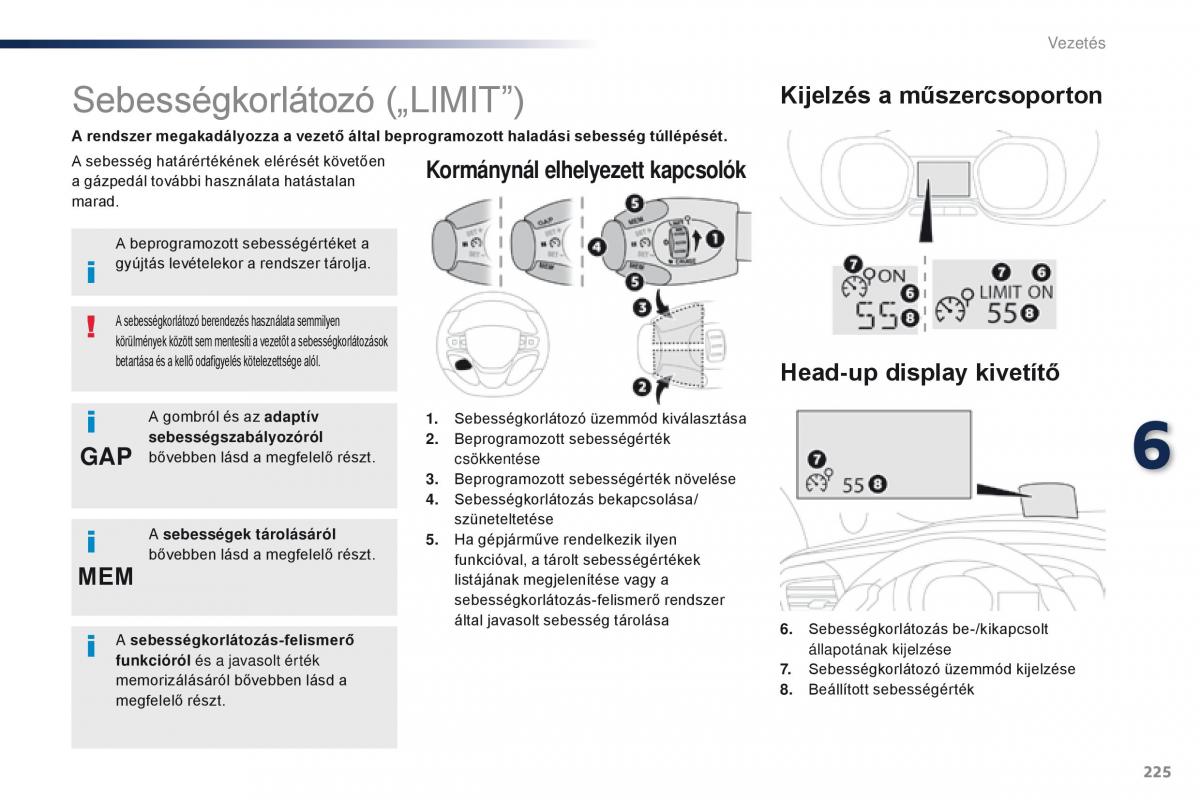 Peugeot Traveller Kezelesi utmutato / page 227