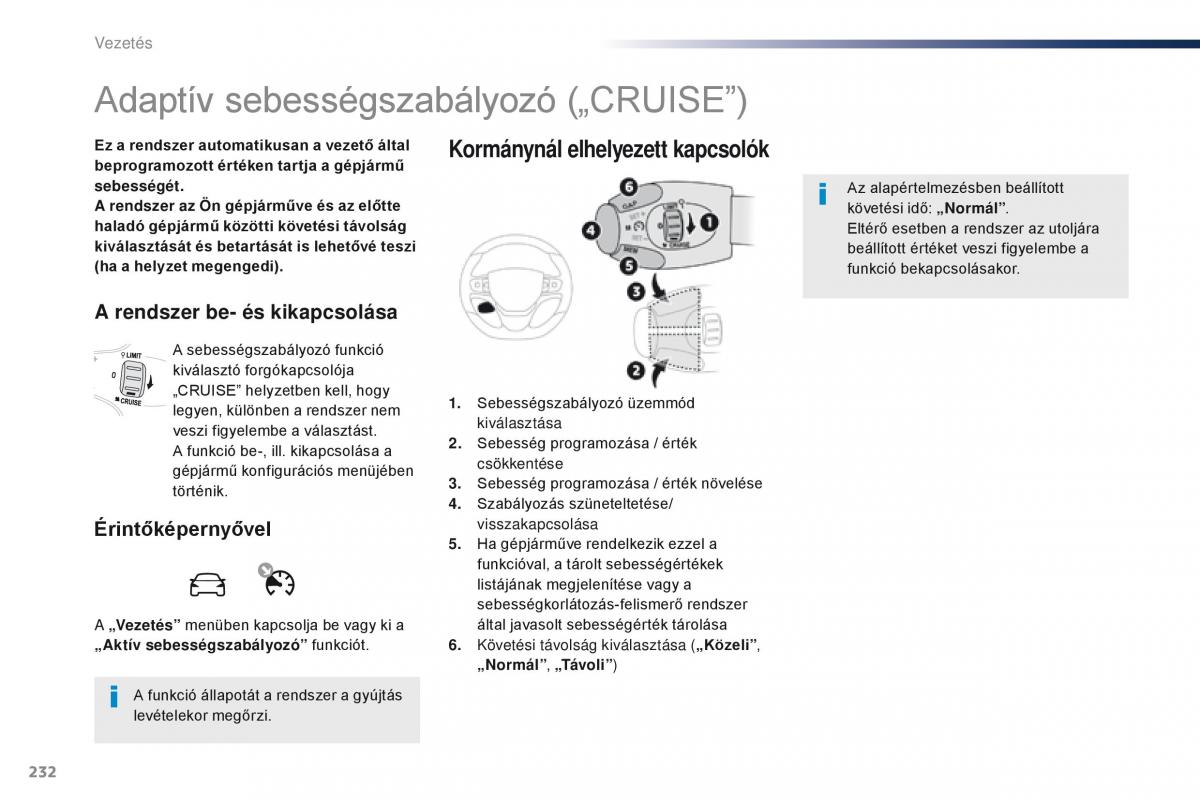 Peugeot Traveller Kezelesi utmutato / page 234