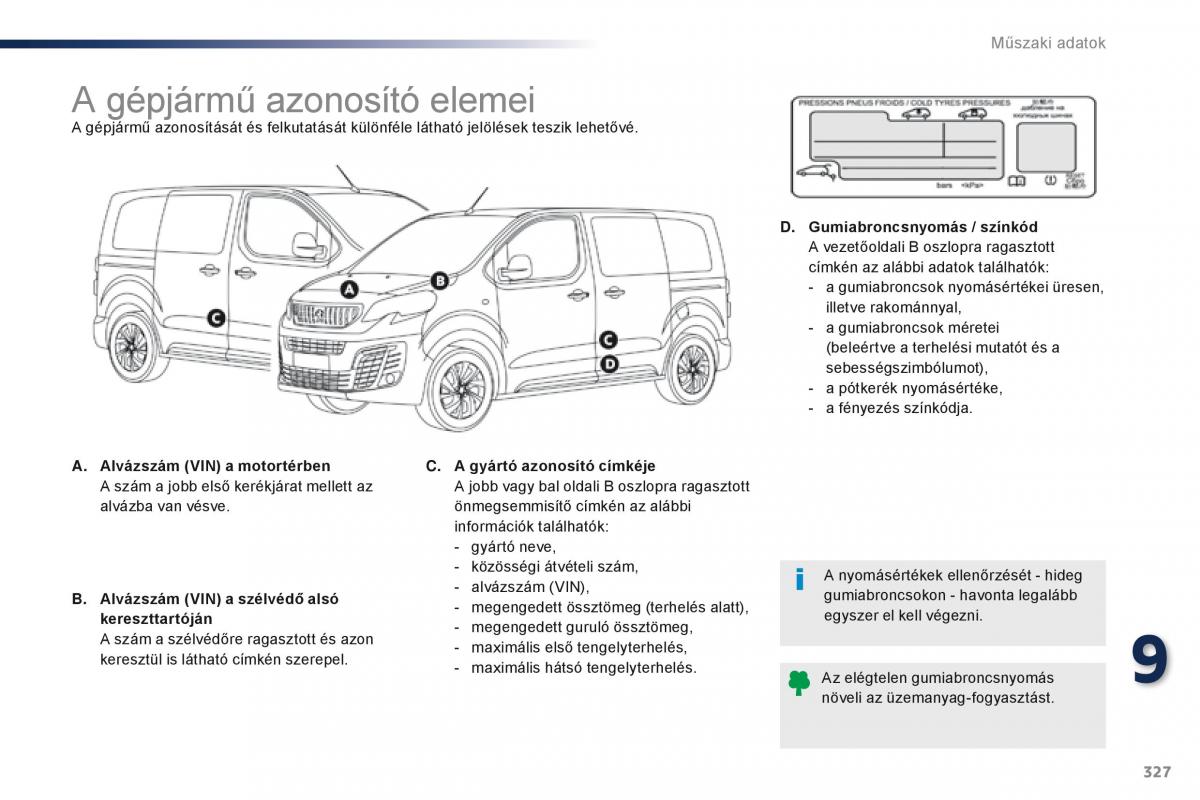 Peugeot Traveller Kezelesi utmutato / page 329