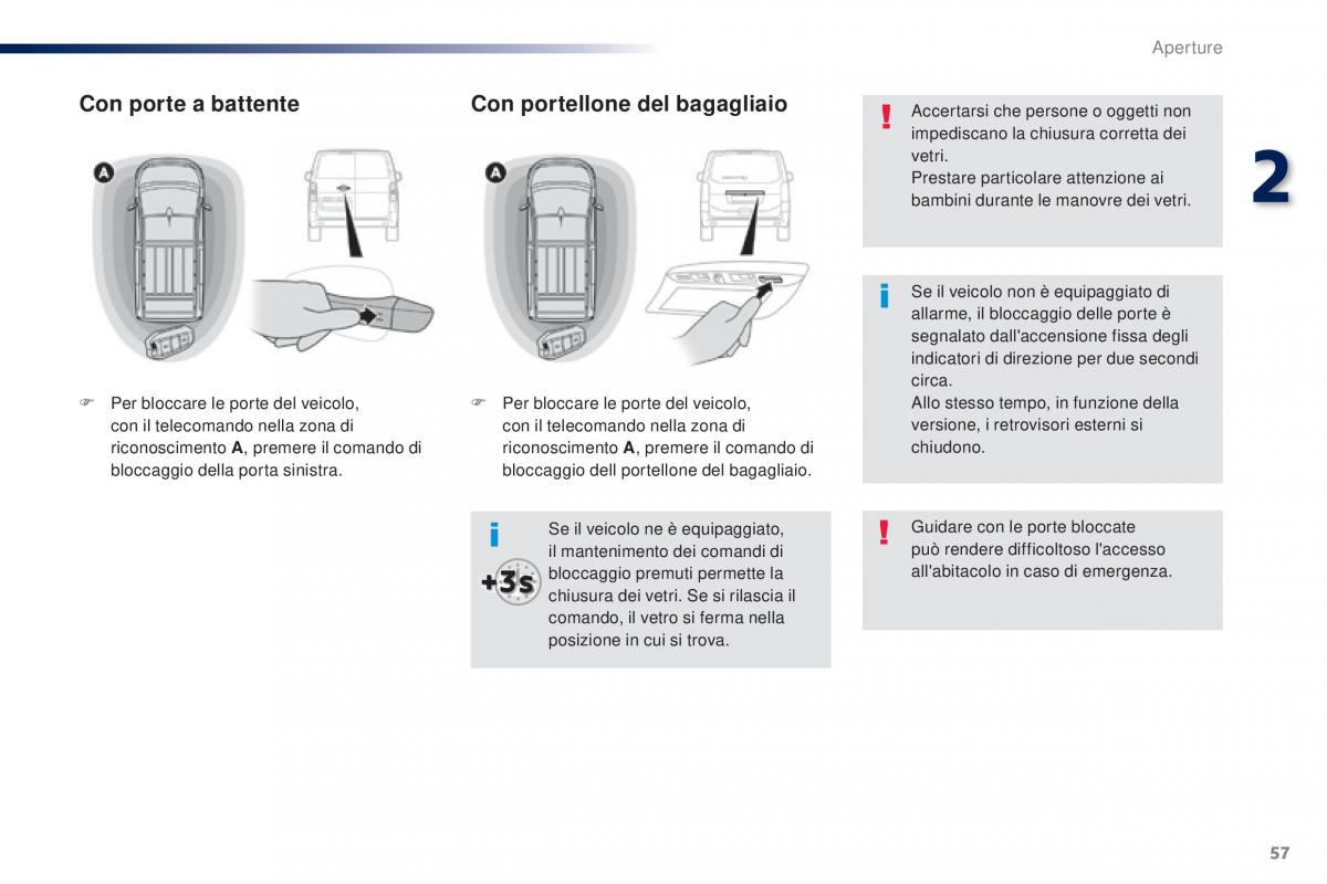 Peugeot Traveller manuale del proprietario / page 59